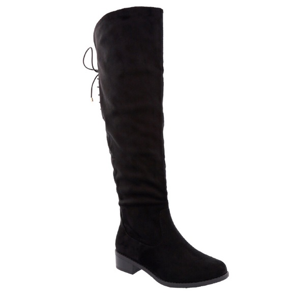TOP Moda Shoes Womens Knee High Tall Boots Black Poshmark